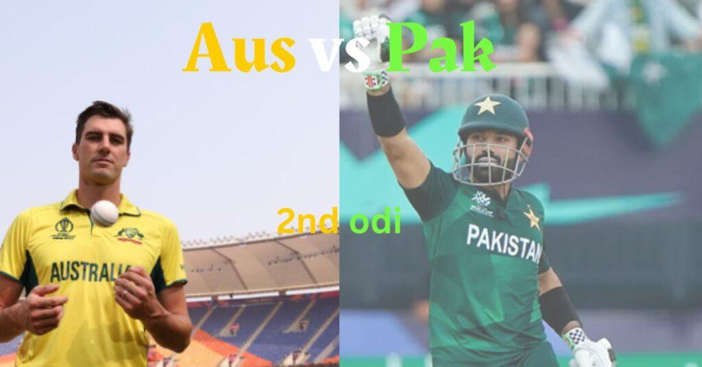 Aus vs pak 2nd odi