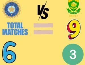 india vs SA stats