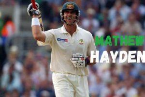 mathew hayden hits triple century 