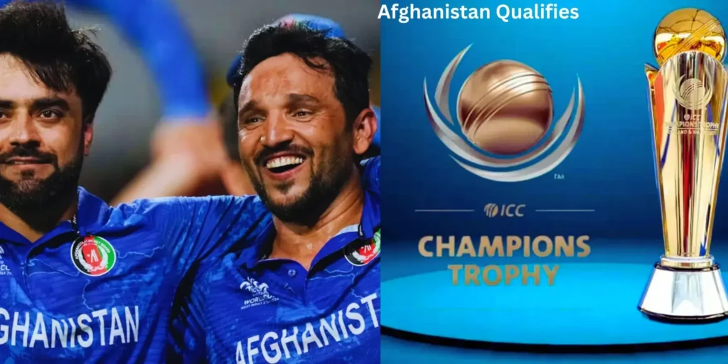 Afghanistan qualifies for Champions trophy 2025