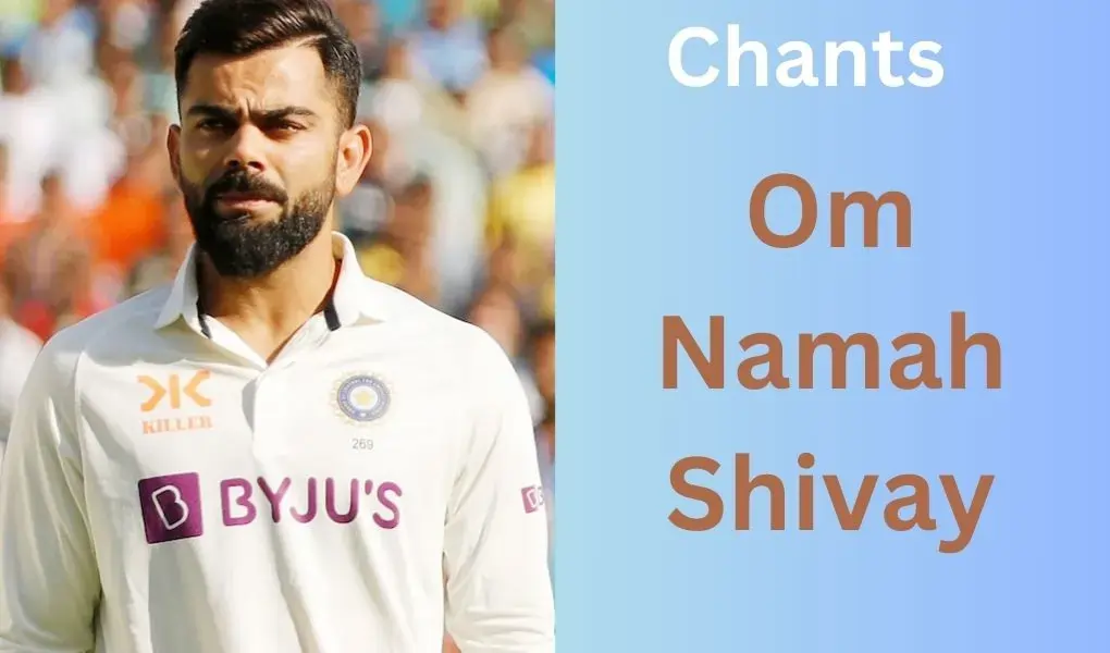 virat kohli chants on namh shivay playing against Australia